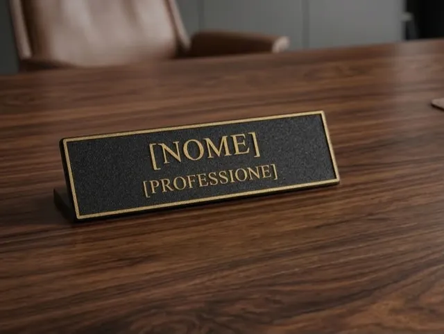 Targhette per professionisti